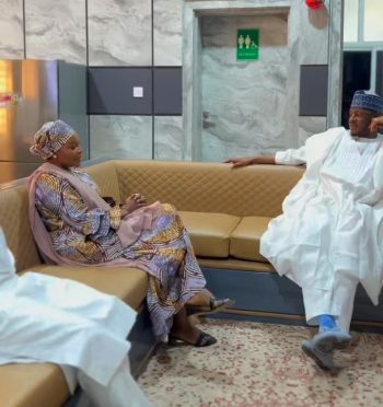 Governor Dikko Umar Radda of Katsina State paid a courtesy visit to UBEC Executive Secretary, Aisha Garba, at the UBEC Headquarters.
The key discussions centered around exploring opportunities for partnership and collaboration to enhance basic education and reduce the number of Out-of-School children in Katsina State.